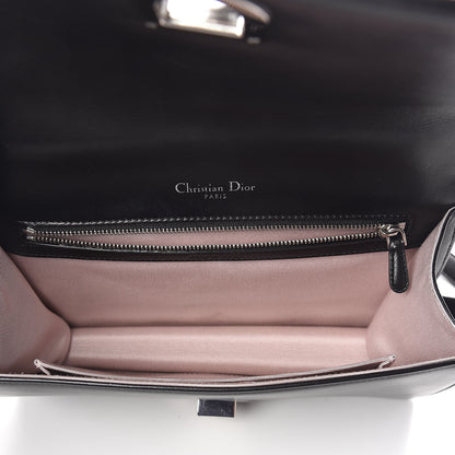 Christian Dior Lambskin Medium Diorama Flap Bag Black 6 of 10