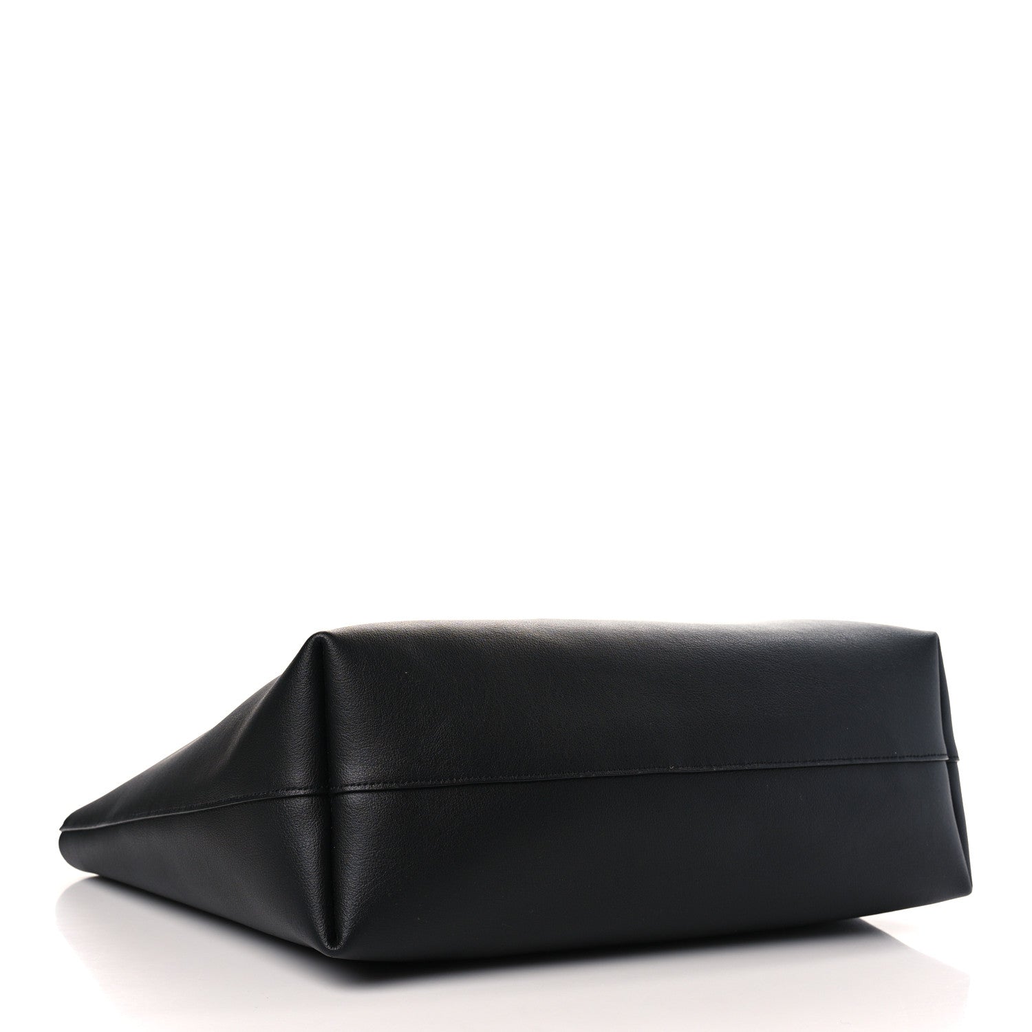Saint Laurent Calfskin Large Shopping Tote Black 4 of 9