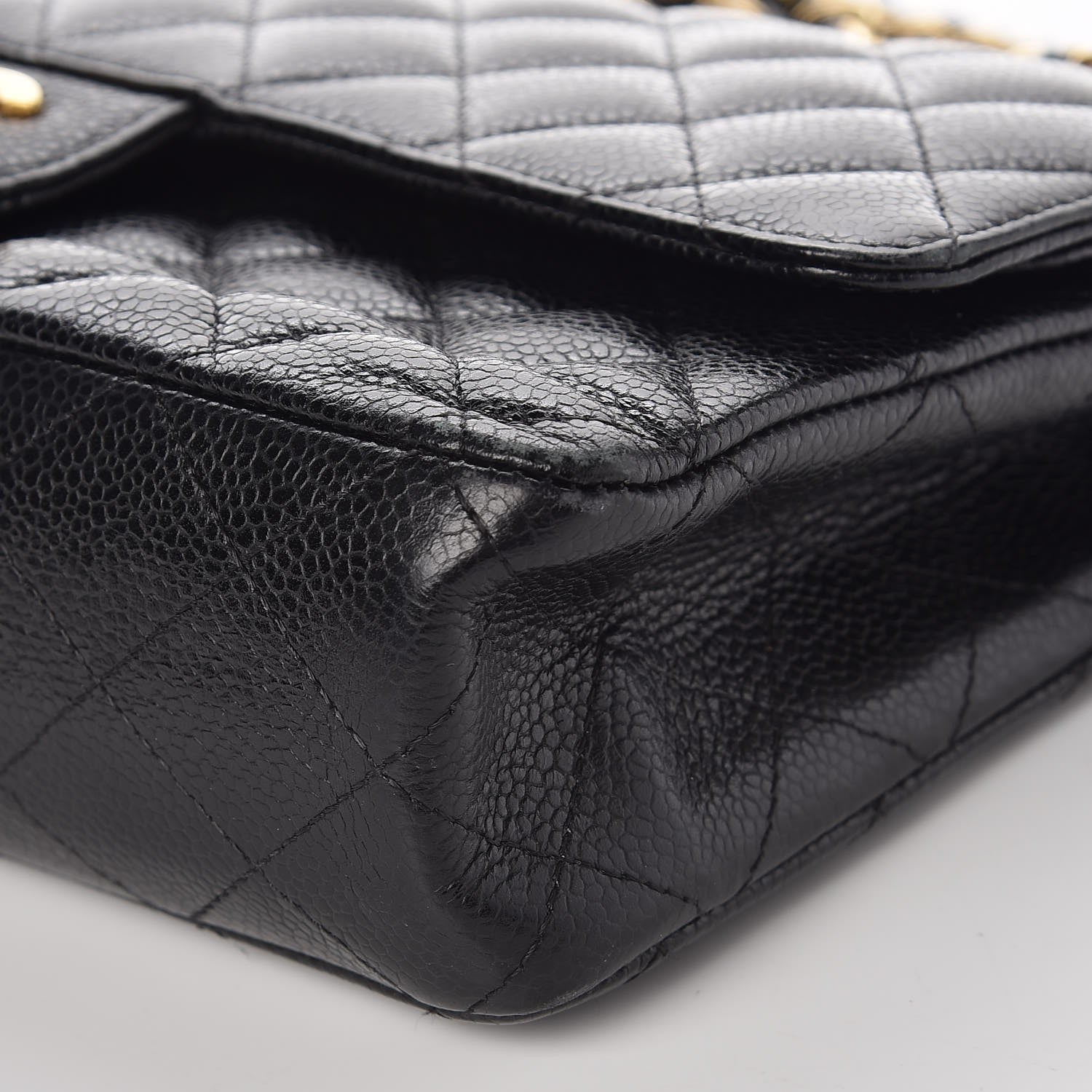 Chanel Caviar Quilted Medium Double Flap Black 13 of 13