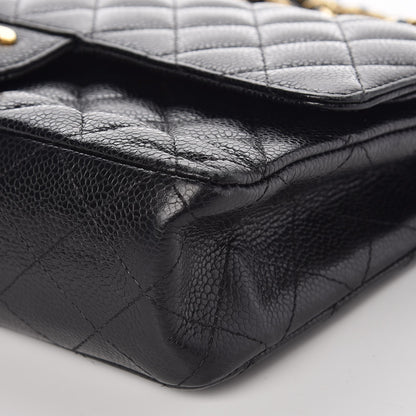Chanel Caviar Quilted Medium Double Flap Black 13 of 13