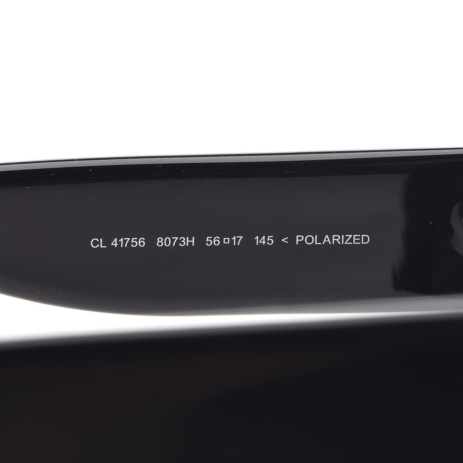 Celine Polarized ZZ Top Sunglasses CL 41756 Black 6 of 7