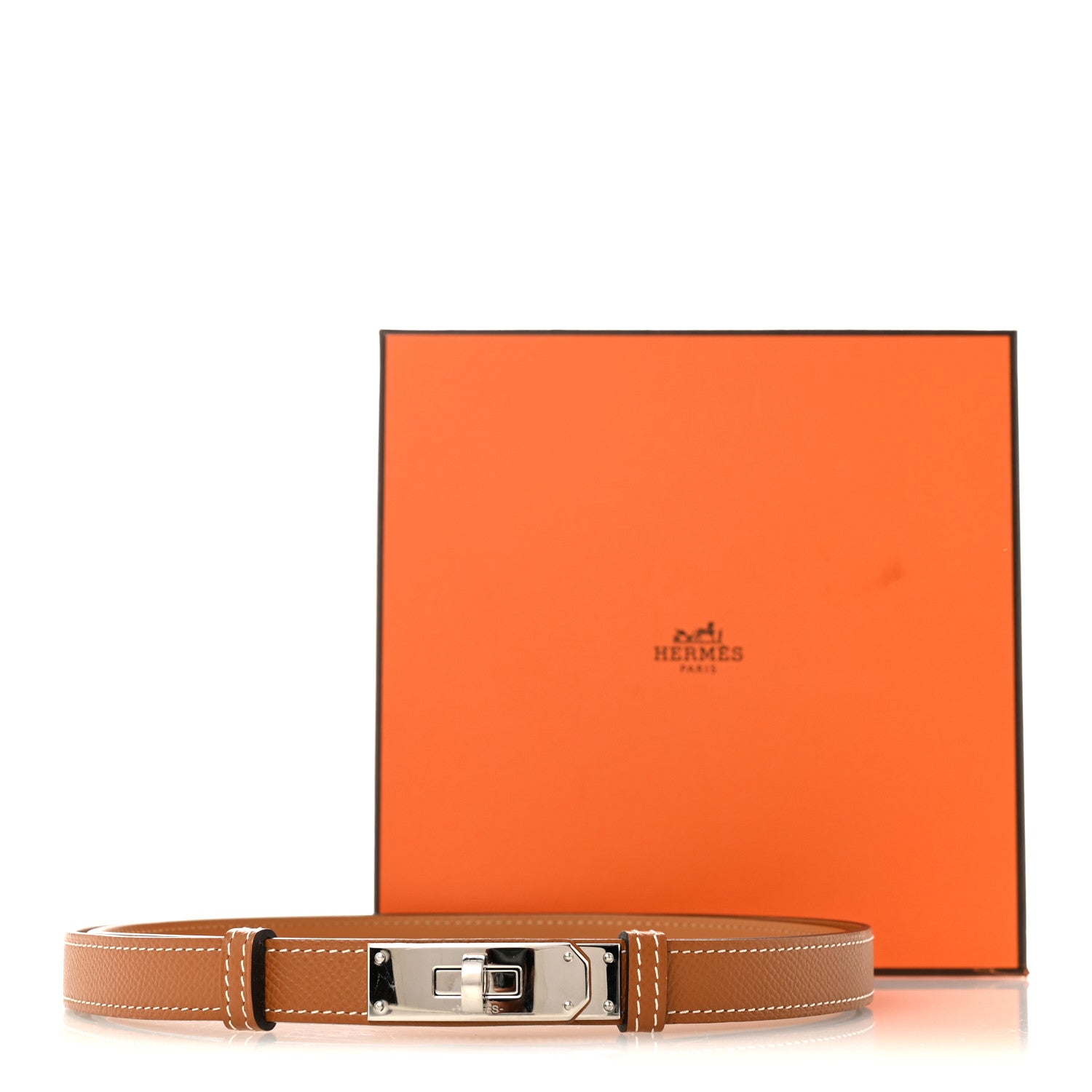 Hermes Epsom Kelly Belt Gold 5 of 5