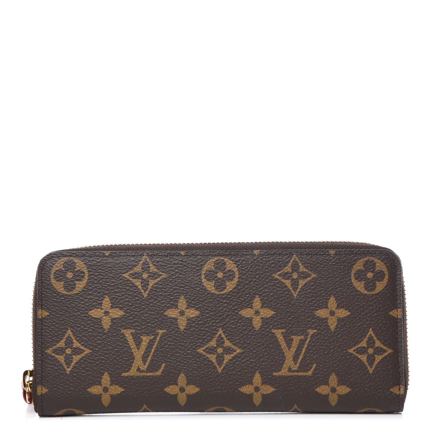Louis Vuitton Monogram Clemence Wallet Fuchsia 1 of 8