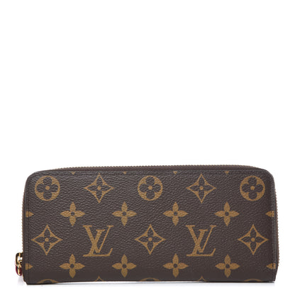 Louis Vuitton Monogram Clemence Wallet Fuchsia 1 of 8