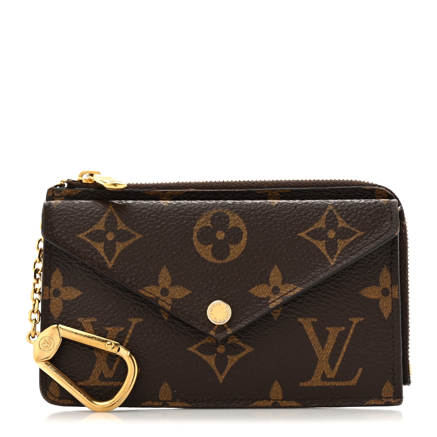 Louis Vuitton Monogram Recto Verso Card Holder Black 1 of 11