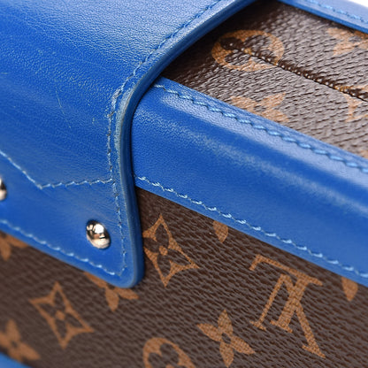 Louis Vuitton Monogram Petite Malle Blue Royal 13 of 17