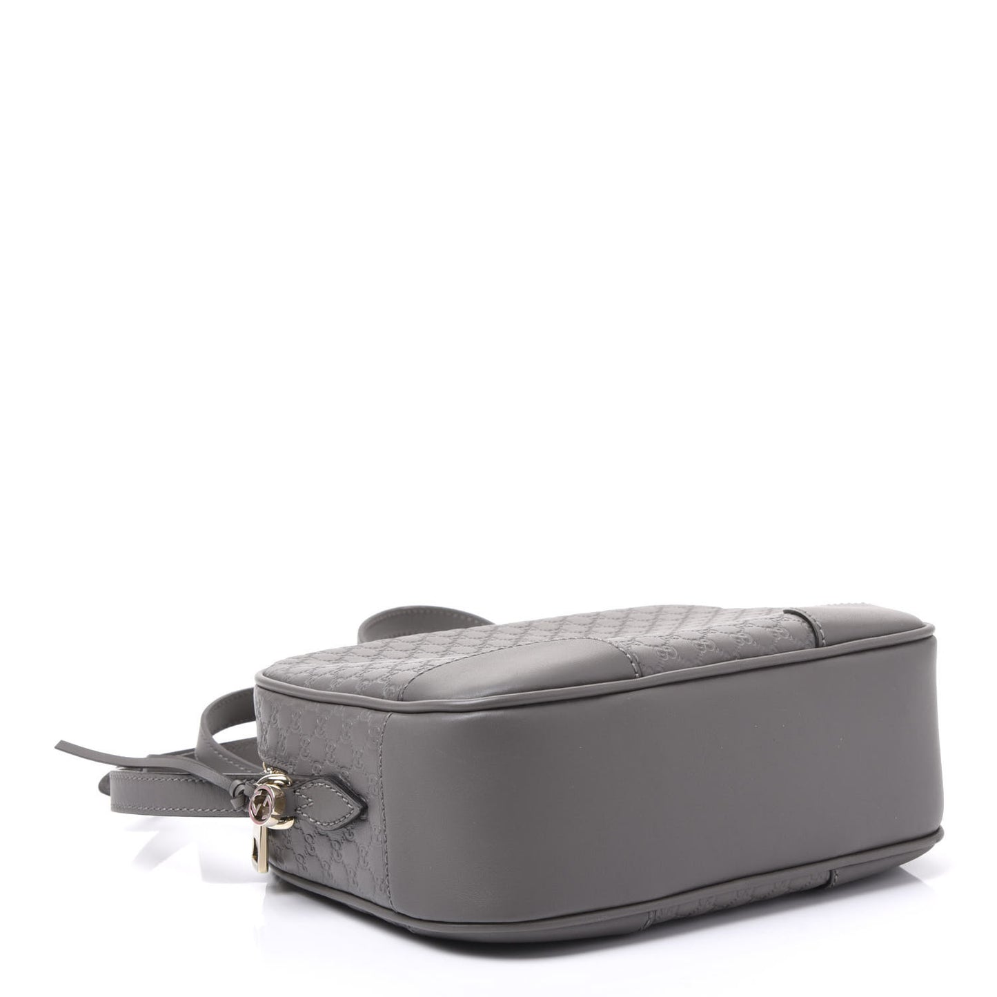 Microguccissima Mini Bree Messenger Bag Grey