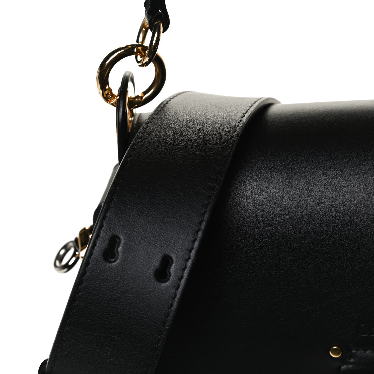 Chloe Calfskin Small Tess Bag Black 13 of 15