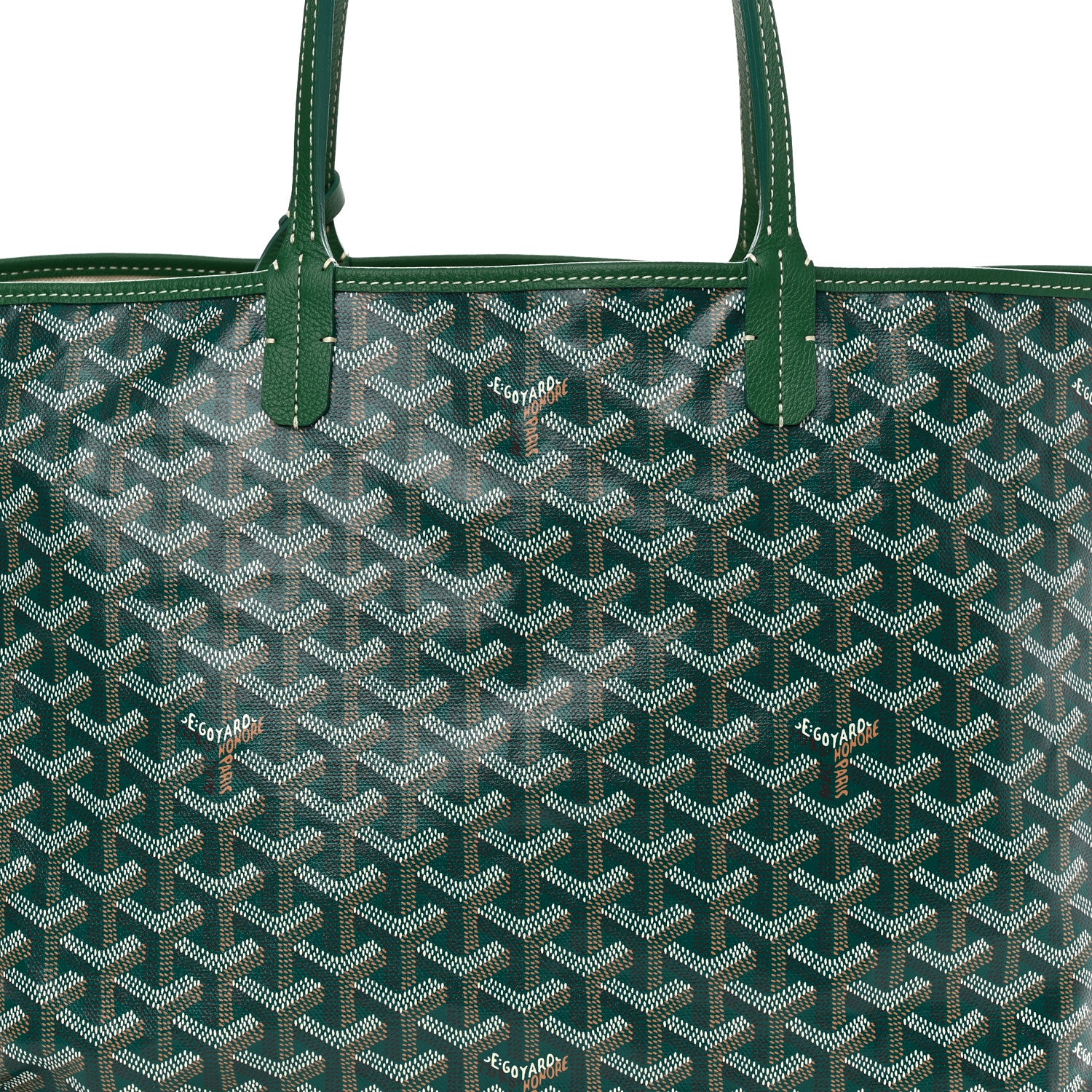 Goyard Goyardine Saint Louis PM Green 9 of 12
