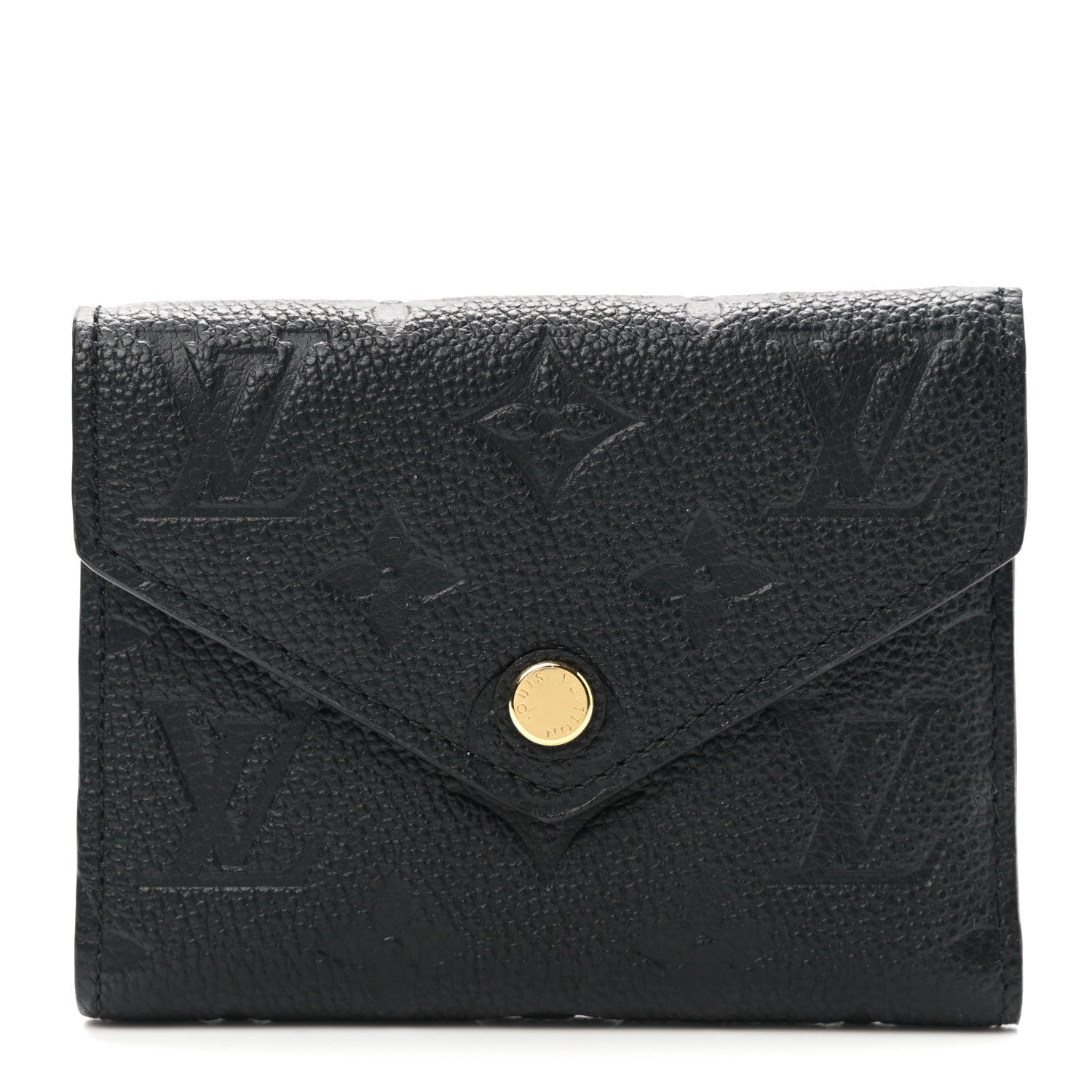 Louis Vuitton Empreinte Victorine Wallet Black 1 of 6