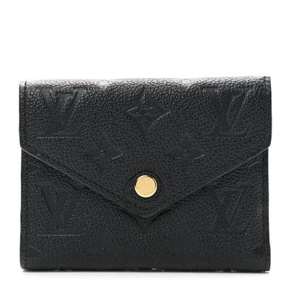 Louis Vuitton Empreinte Victorine Wallet Black 1 of 6