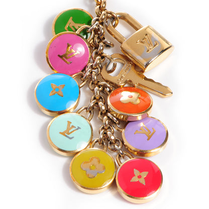 Louis Vuitton Monogram Multicolor Pastilles Key Ring Holder 3 of 5