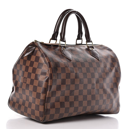 Louis Vuitton Damier Ebene Speedy 30 3 of 21