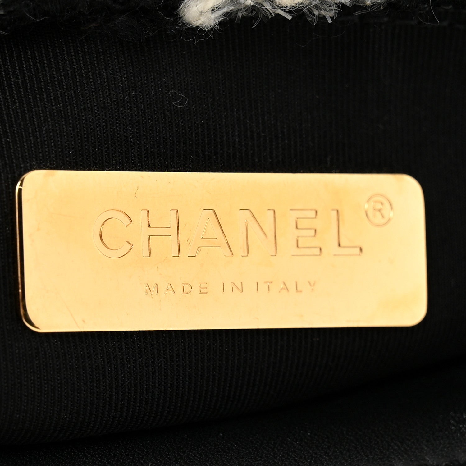 Chanel Tweed Maxi Chanel 19 Flap Beige Black 6 of 12