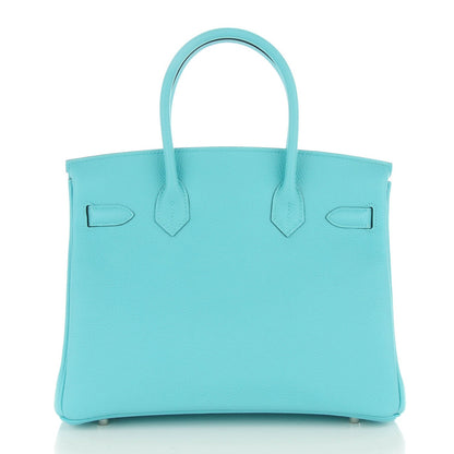 Hermes Togo Birkin 30 Bleu Atoll 4 of 23