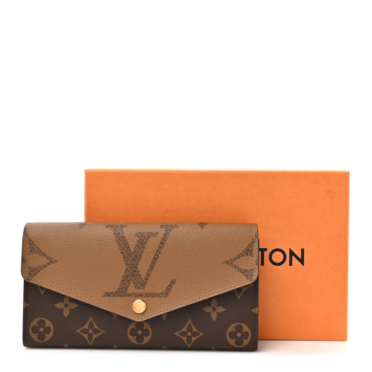 Louis Vuitton Reverse Monogram Giant Sarah Wallet 8 of 8