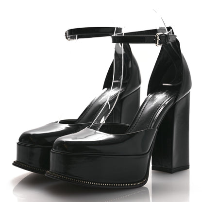 Louis Vuitton Patent Fame Platform Pumps 36  Black 4 of 10