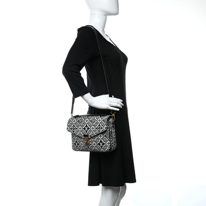 Louis Vuitton Jacquard Since 1854 Pochette Metis Grey 2 of 8
