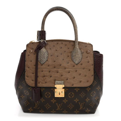 Louis Vuitton Monogram Ostrich Lizard Majestueux PM Bordeaux 1 of 12