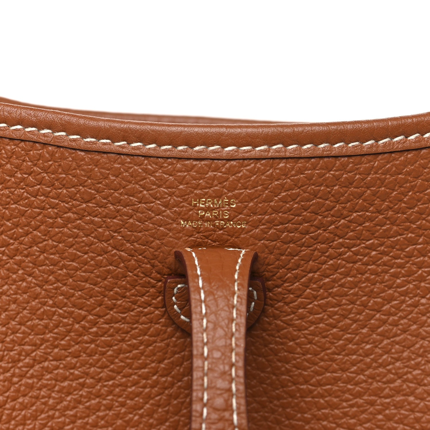 Hermes Taurillon Clemence Evelyne TPM Gold 6 of 9