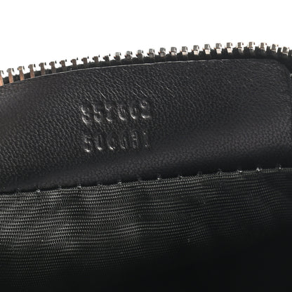 Alexander McQueen Calfskin Studded Skull Small Zipped Pouch Black 7 of 9