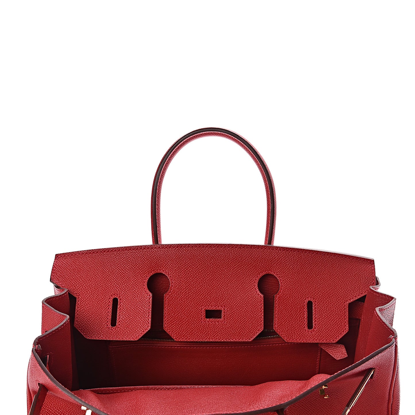 Epsom Birkin 30 Rouge Casaque