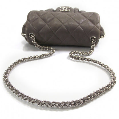 Chanel Washed Lambskin Quilted Medium Chain Around Messenger Taupe 5 of 12