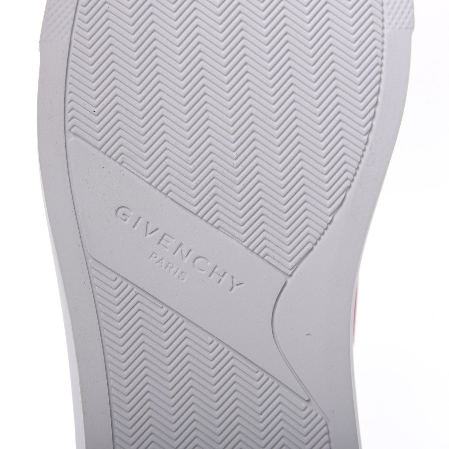Givenchy Calfskin Band Logo Womens Urban Street Sneakers 36 White Red 8 of 11