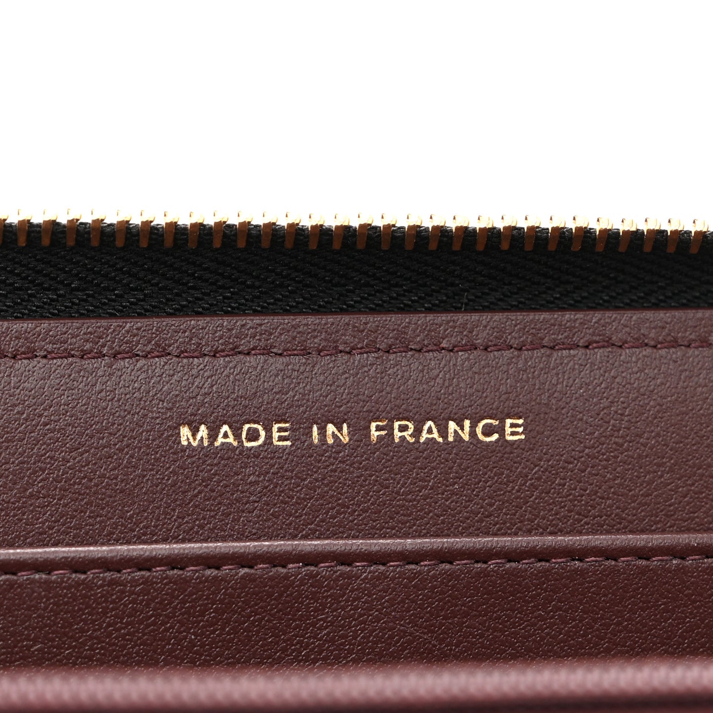 Caviar Quilted Large Gusset Zip Around Wallet Black