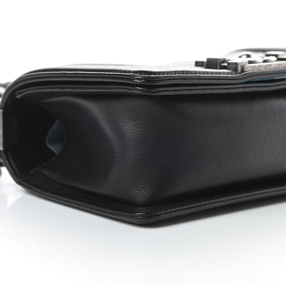 Chanel Calfskin Double Stitch Small Boy Flap Black 9 of 13