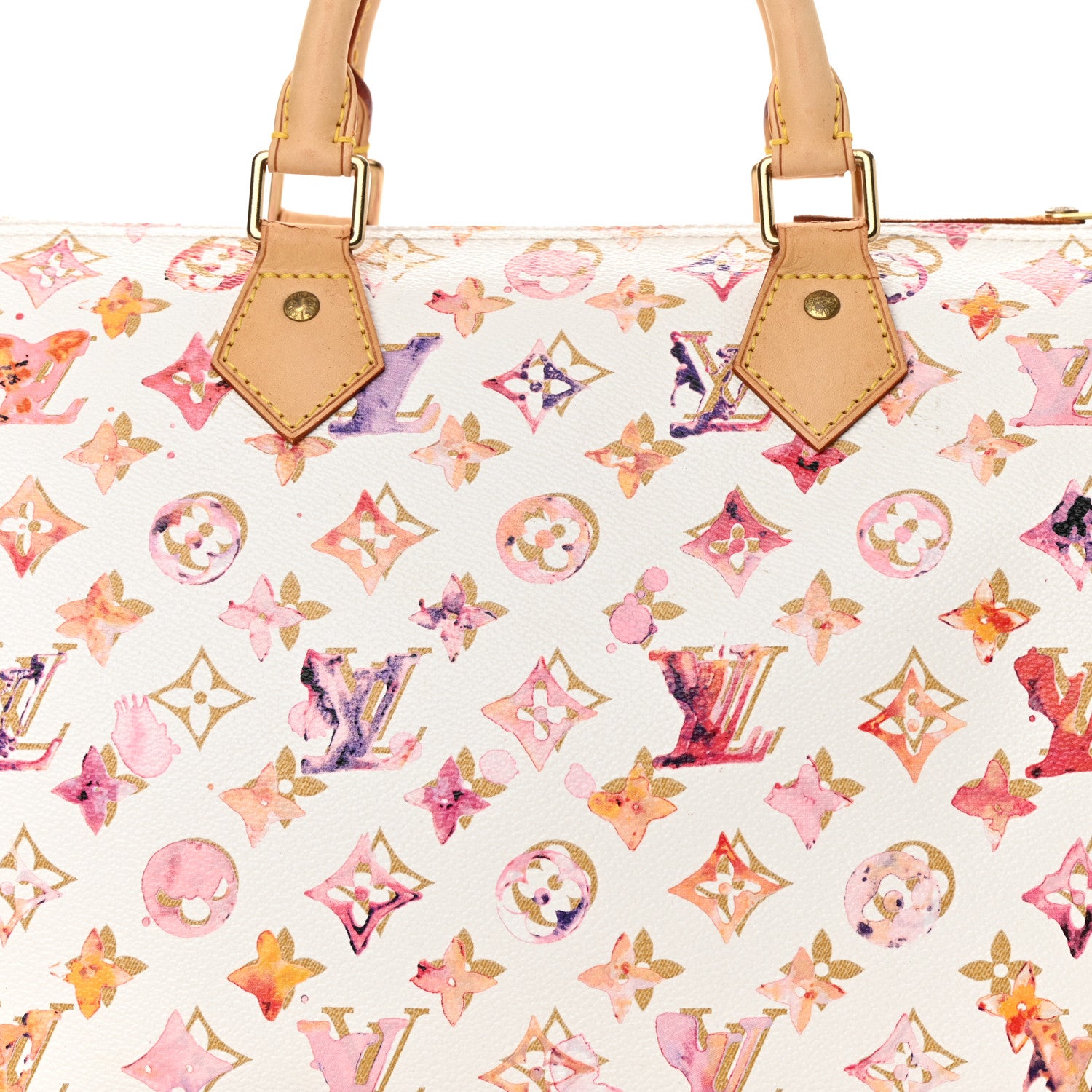 Louis Vuitton Watercolor Aquarelle Speedy 30 White 8 of 21