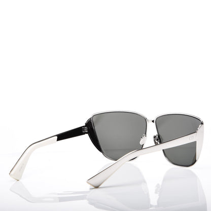 Christian Dior Metal Mirrored Futurist Sunglasses Silver 4 of 9