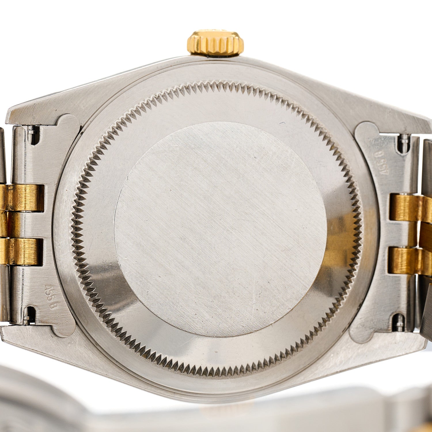 Rolex Stainless Steel 18K Yellow Gold Diamond 36mm Oyster Perpetual Datejust Watch White 16233 4 of 4