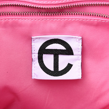 Telfar Vegan Leather Medium Shopping Bag Bubblegum 6 of 19