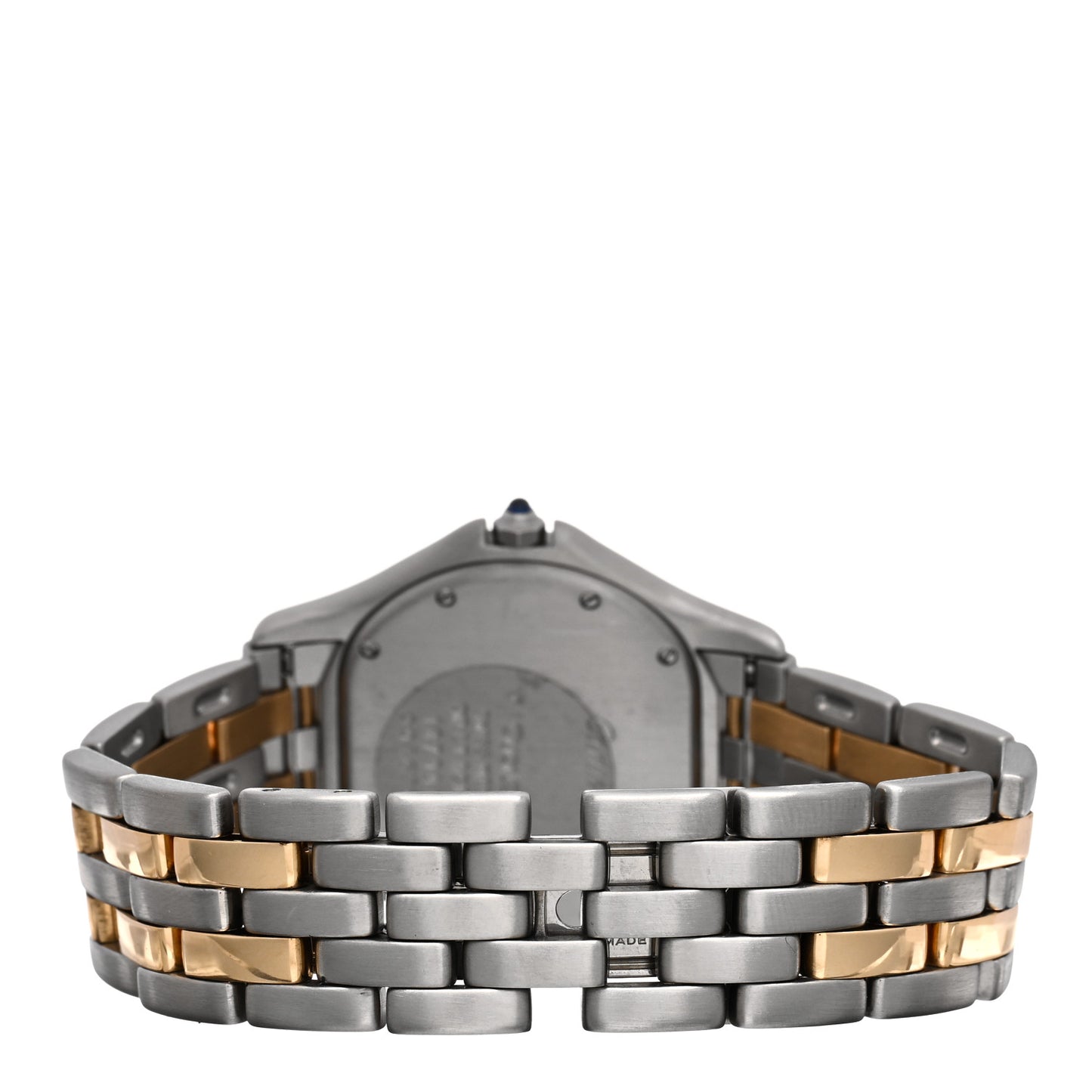 Stainless Steel 18K Yellow Gold 33mm Cougar Quartz Watch