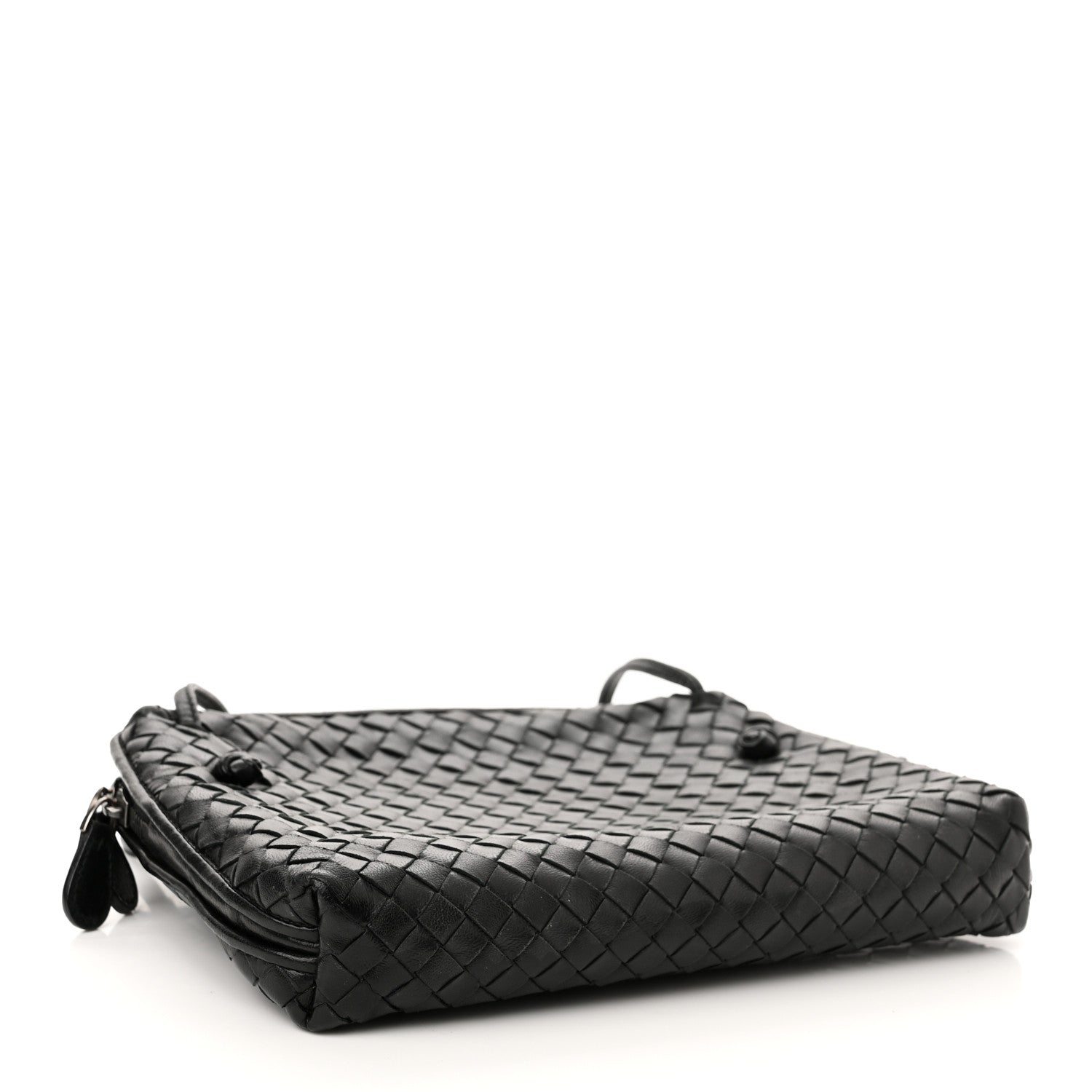 Bottega Veneta Nappa Intrecciato Nodini Bag Black 3 of 8