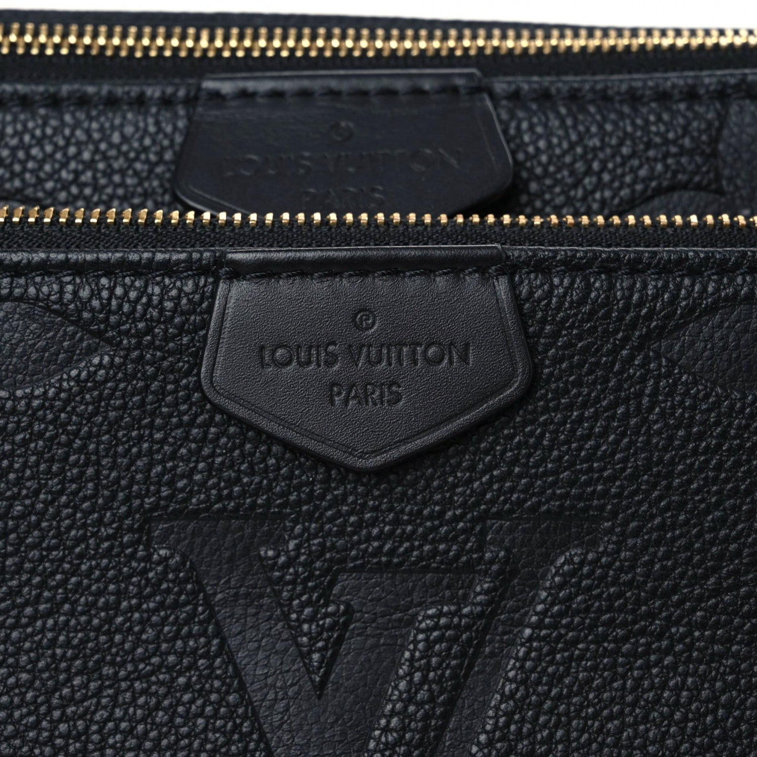 Louis Vuitton Empreinte Monogram Giant Multi Pochette Accessories Black 10 of 10