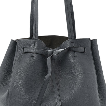 Celine Soft Grained Calfskin Small Belt Cabas Phantom Slate 7 of 13