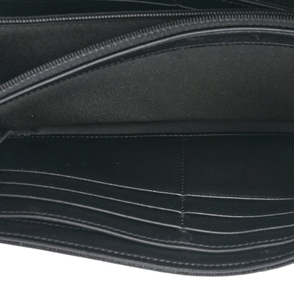 Chanel Caviar Quilted Large Boy Gusset Flap Wallet Black 5 of 12