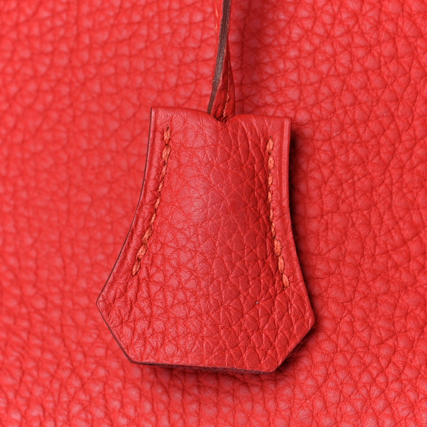 Togo Birkin 35 Rouge Casaque
