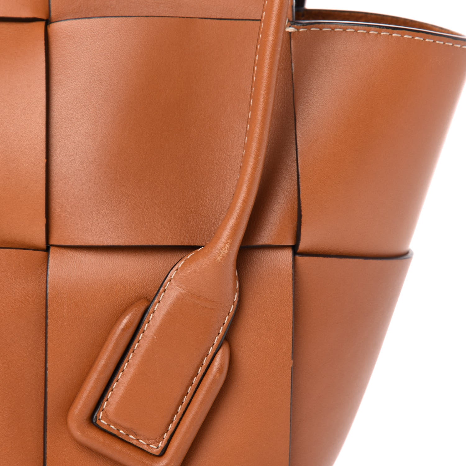Bottega Veneta French Calfskin Maxi Intrecciato Arco 33 Wood 12 of 15