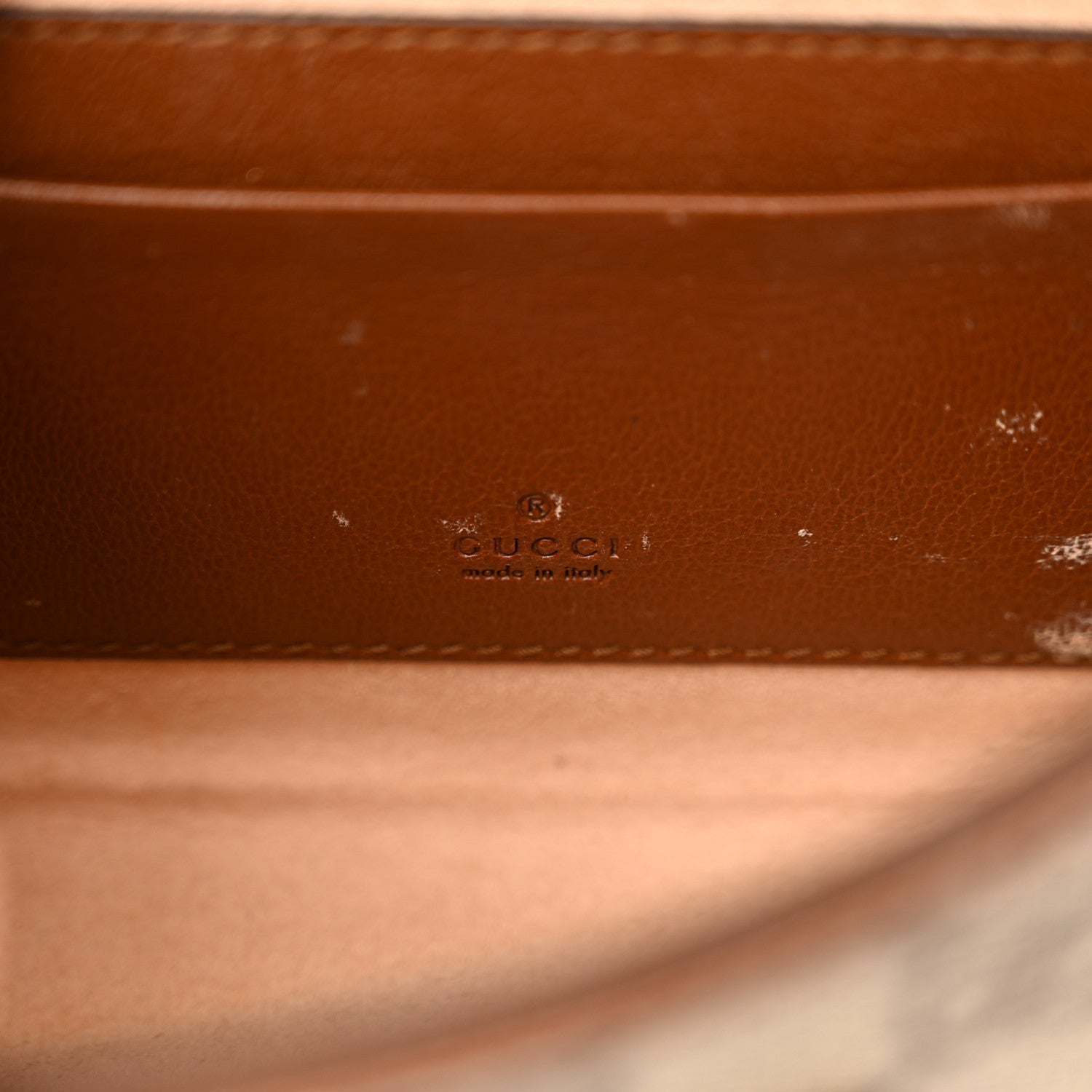 Gucci GG Supreme Monogram Calfskin Mini Padlock Top Handle Shoulder Bag Beige Black Cuir 6 of 13