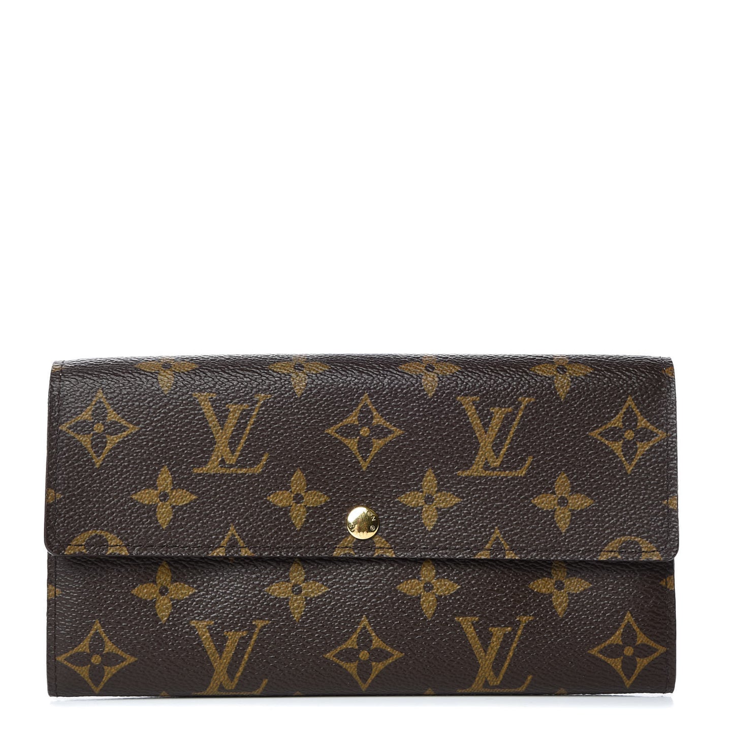 Monogram Fleuri Sarah Wallet Rose