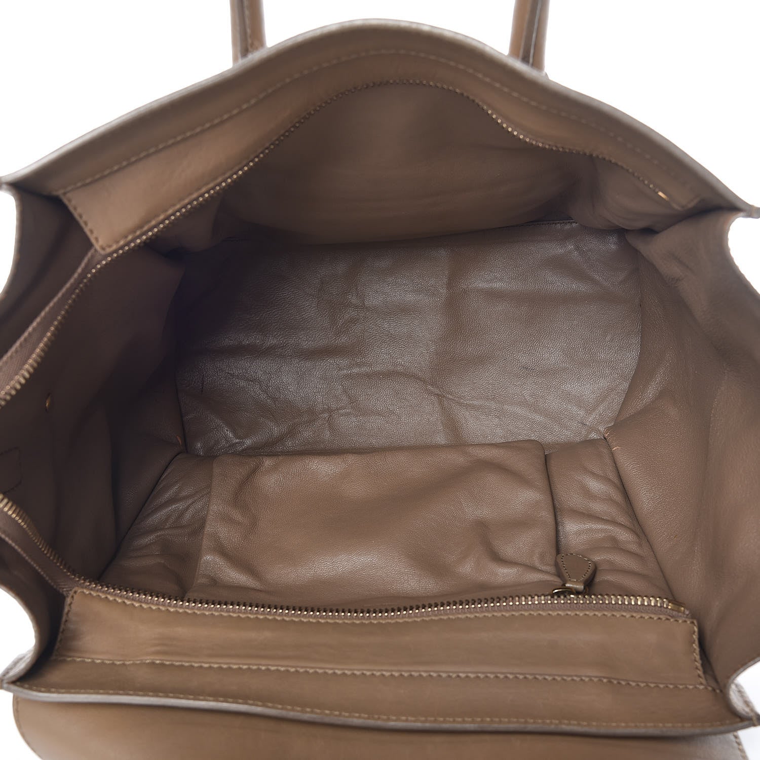 Celine Smooth Calfskin Mini Luggage Camel 5 of 35