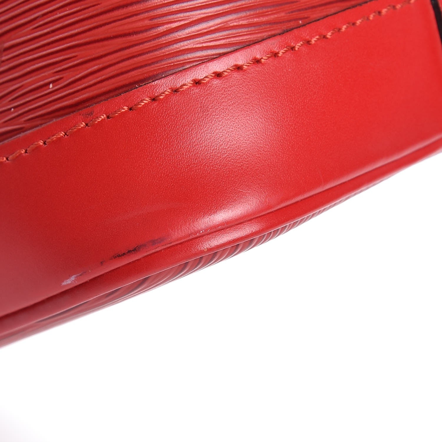 Louis Vuitton Epi Alma PM Castillan Red 10 of 12