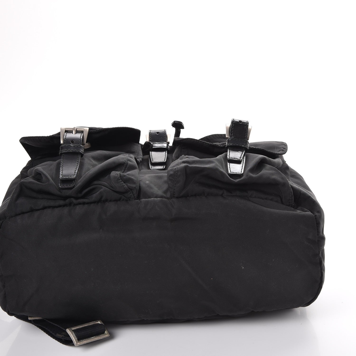 Prada Nylon Vela Medium Backpack Black 8 of 11
