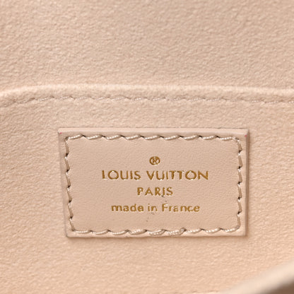 Louis Vuitton Grained Calfskin Dauphine East West Beige 6 of 10