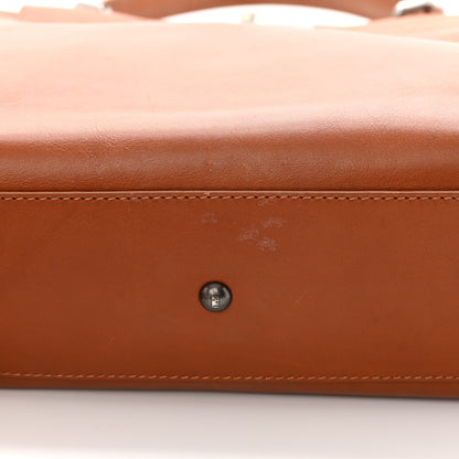 Fendi Vitello Suede Medium Peekaboo Iconic Satchel Cuoio Rame Moro 18 of 20