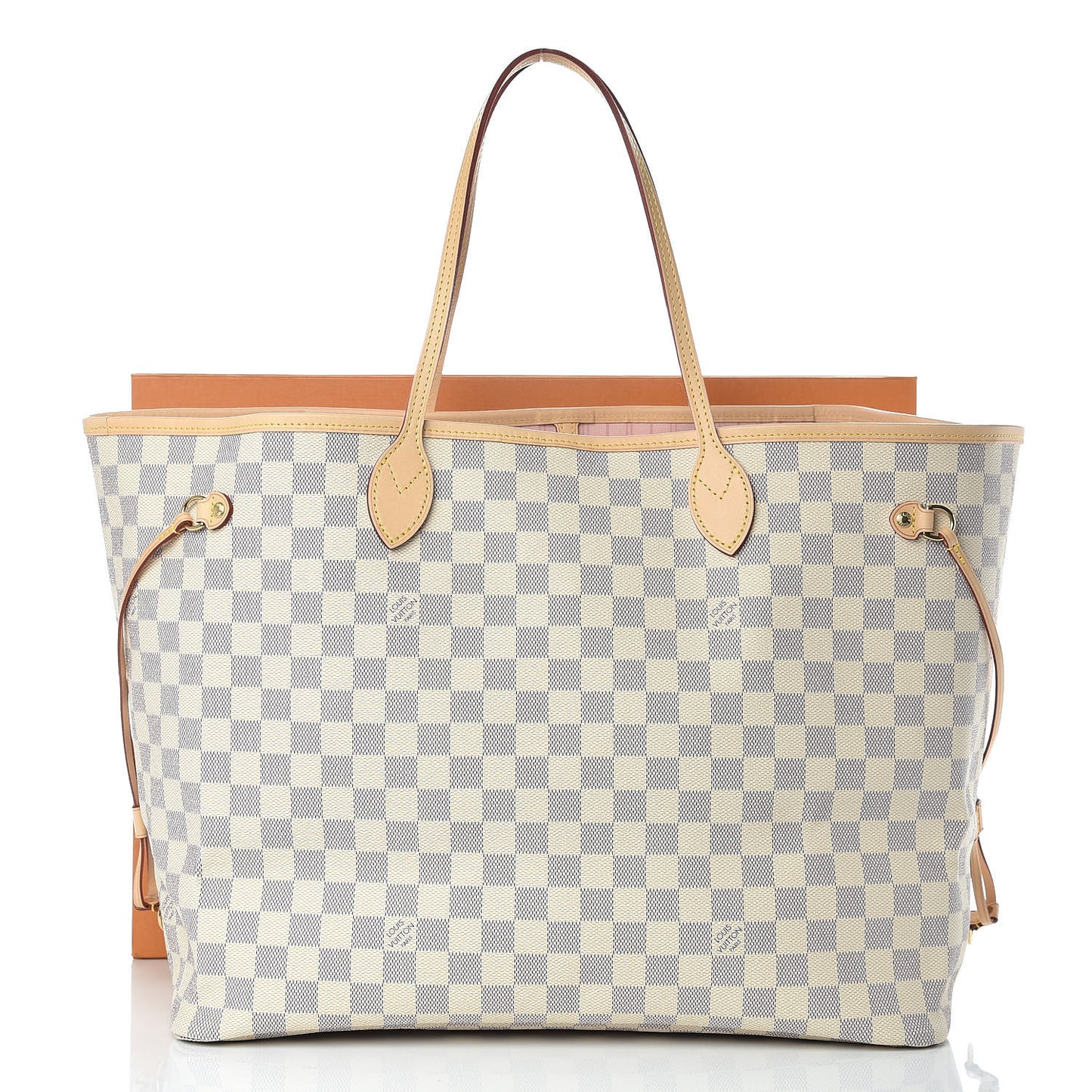 Damier Azur Neo Neverfull GM Rose Ballerine