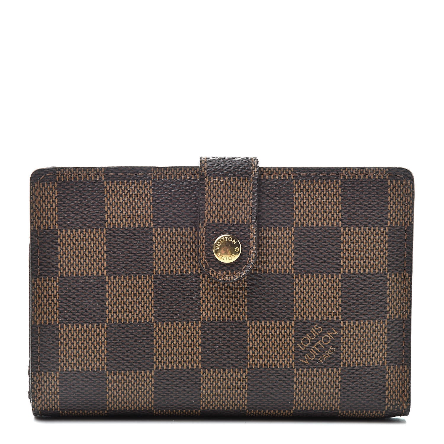 Louis Vuitton Damier Ebene French Purse Wallet 1 of 9